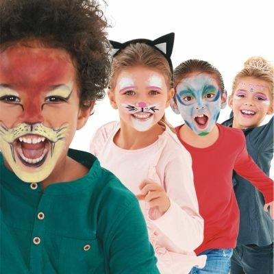 Confezione 6 Sticks Colorati Per Trucco Bimbi - 4