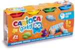 Carioca 43180 composto per ceramica e modellazione Pasta modellabile 600 g Multicolore 8 pz