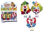 Costume Lingue clown set da 6 - ass. In 3 modell