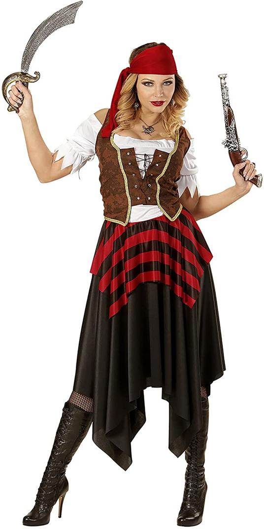 Widmann costume pirata donna. Taglia XS - 4