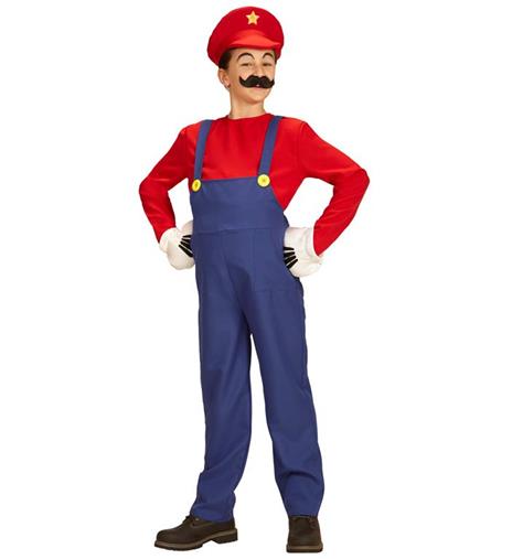 Costume Super Mario Bros Bambino XLarge 11-13 Anni 158 cm - 9