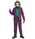 Vestito Evil Joker 8-10 Anni 140H