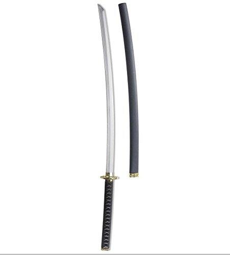 Katana in plastica metallizzata con fodero 107 cm - 2