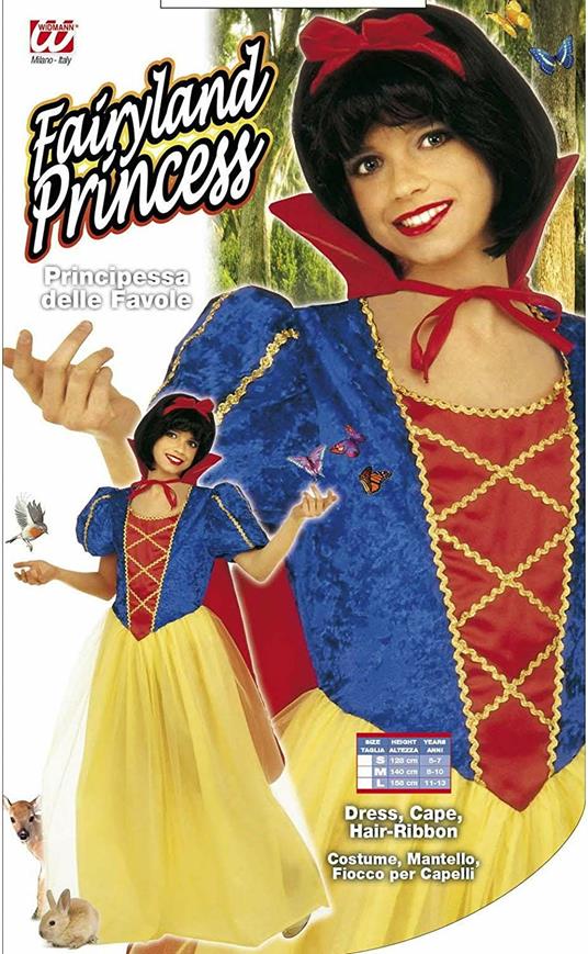 Costume Principessa delle favole128cm/5-7ys - 3