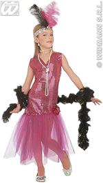 Costume Charleston Brigitte 4-5 Anni 116cm. - 3799B