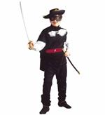 Vestito Bandito Mascherato Zorro 5-7 Anni 128H