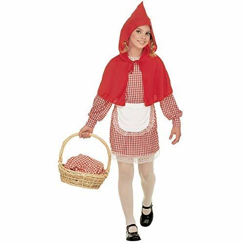 Costume Mantellino rosso 158 cm / 11-13 anni