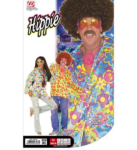 Camicia Fiori Hippie In Velluto M-L - 2