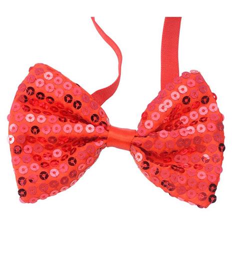 Papillon - Farfallino In Paillettes Rosso - 2