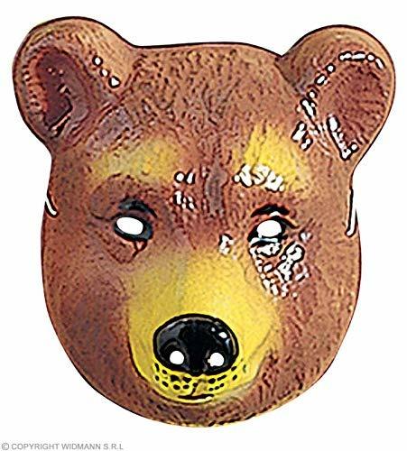 Costume Maschera orso in plastica