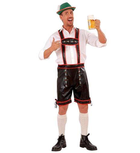 Pantalone Lederhosen Similpelle S 48/50