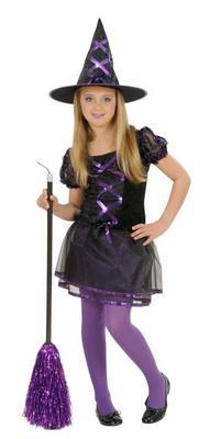 Costume Strega 128 cm / 5-7 anni