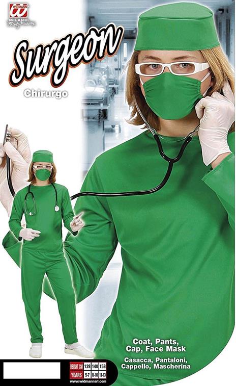Costume Chirurgo 140 cm / 8-10 anni - 8