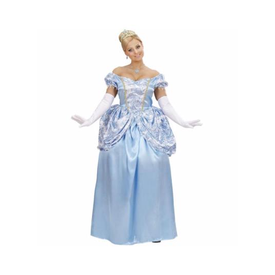 Costume Vestito Principessa Azzurro S