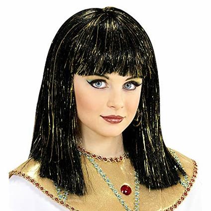 Costume Parrucca cleopatra con fili di lame'