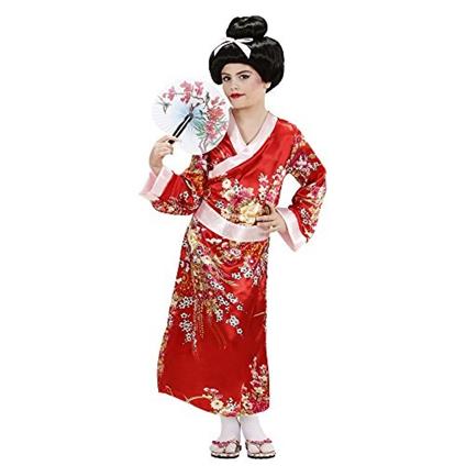 Costume Geisha kimono, cint.128Cm/5-7anni