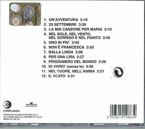 Lucio Battisti - CD Audio di Lucio Battisti - 2