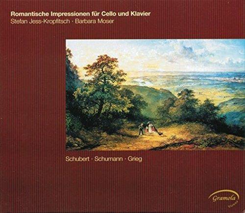 Impressioni romantiche per violoncello e pianoforte - CD Audio di Edvard Grieg,Franz Schubert,Robert Schumann