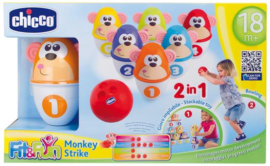 Bowling Monkey Strike Chicco