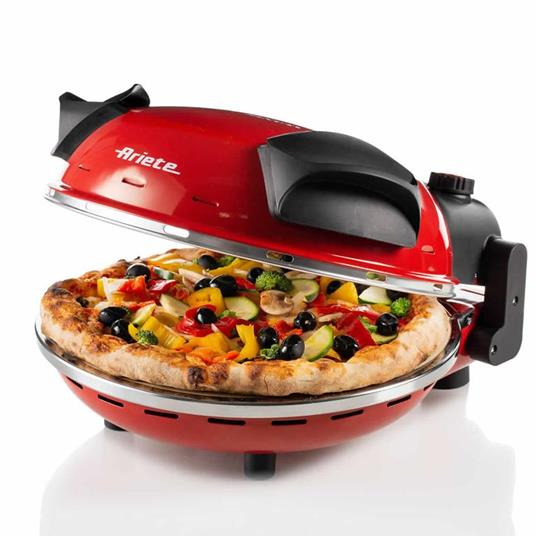 Ariete 0909 macchina e forno per pizza 1 pizza(e) 1200 W Nero, Rosso -  Ariete - Casa e Cucina | IBS