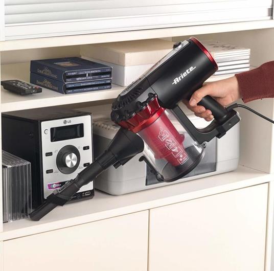 Ariete Handy Force Rbt aspiratore portatile Senza sacchetto Nero, Rosso -  Ariete - Casa e Cucina | IBS