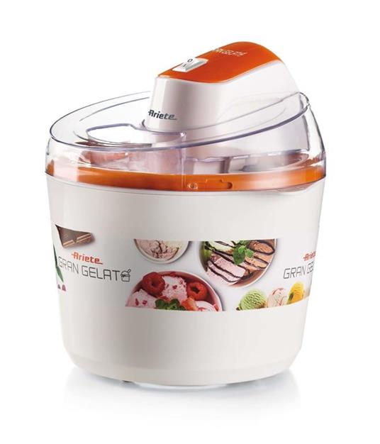 Ariete Gran Gelato Gelatiera tradizionale 1,5 L 12 W Bianco - Ariete - Casa  e Cucina | IBS