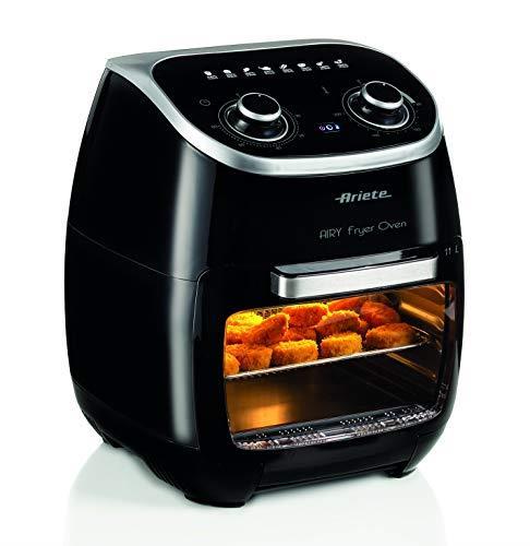 Ariete 4619 Singolo 11 L Indipendente 2000 W Friggitrice ad aria calda Nero  - Ariete - Casa e Cucina | IBS