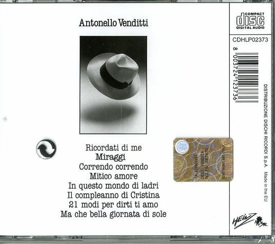 In questo mondo di ladri - CD Audio di Antonello Venditti - 2