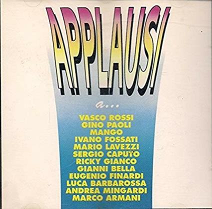 Applausi A… - CD Audio