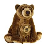National Geographic Grizzly con Baby Lunghezza 50 Cm