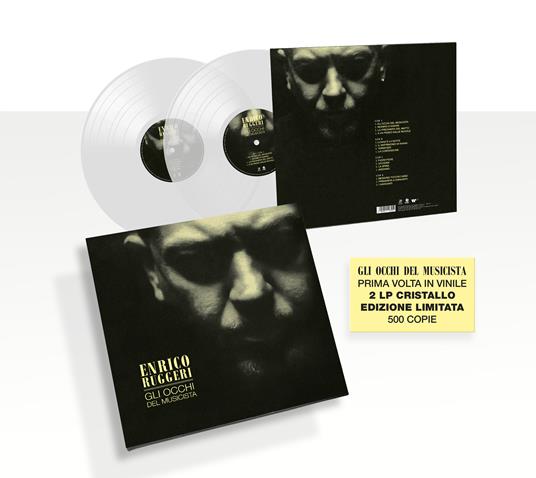 Gli occhi del musicista (Doppio Vinile Cristallo) - Vinile LP di Enrico Ruggeri