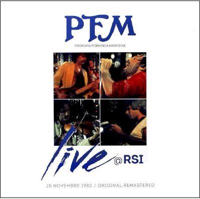 PFM Live @ RSI (1980) (CD + DVD) - CD Audio + DVD di Premiata Forneria Marconi
