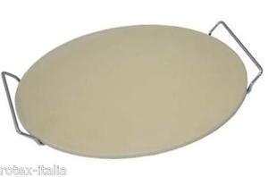 Pietra Cuocipizza in Ceramica con Supporto 33cm - Kaufgut - Casa e Cucina |  IBS