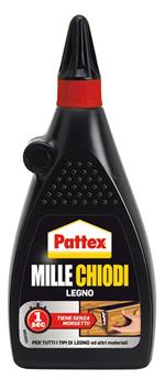 Pattex Millechiodi Legno 200g Gel Adesivo ai polimeri