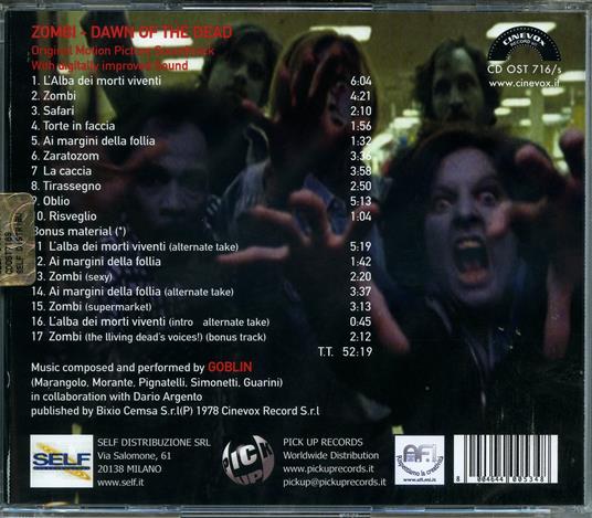Zombi - CD Audio di Goblin - 2