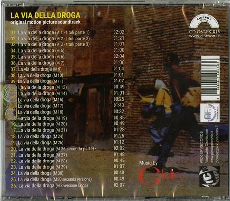 La Via Della Droga (Colonna sonora) - CD Audio di Goblin - 2
