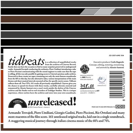 Tidbeats (Colonna sonora) - CD Audio - 2