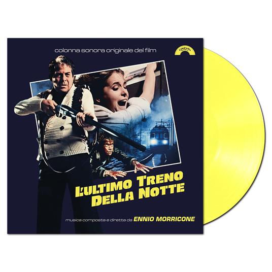 L'ultimo treno della notte (Colonna Sonora) (Limited Edition - 180 gr. Yellow Coloured Vinyl) - Vinile LP di Ennio Morricone