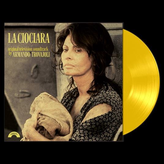 La Ciociara (Colonna Sonora) (Limited Edition - Yellow gold vinyl + poster) - Vinile LP di Armando Trovajoli