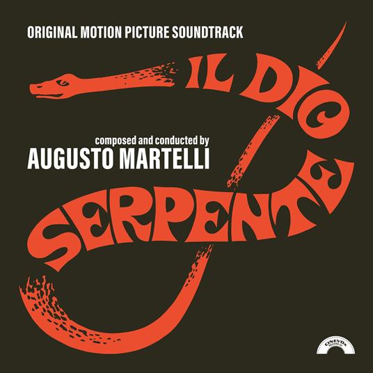 Il Dio Serpente (140 gr. Limited Edition Red Vinyl) (Colonna Sonora) - Vinile LP di Augusto Martelli