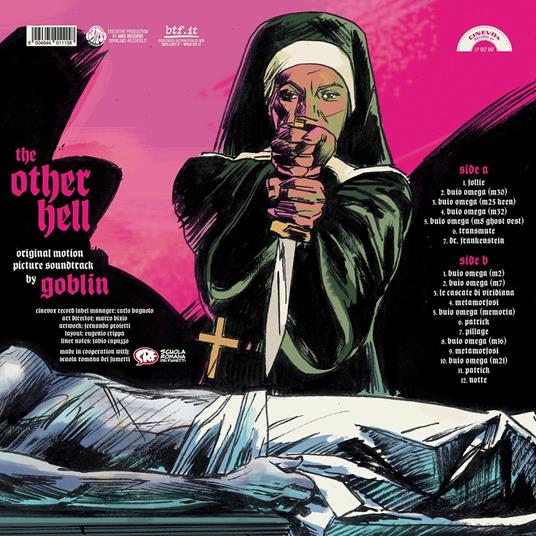 L'altro Inferno/The other Hell (Colonna Sonora) (Limited Edition - clear fuchsia vinyl) - Vinile LP di Goblin - 2