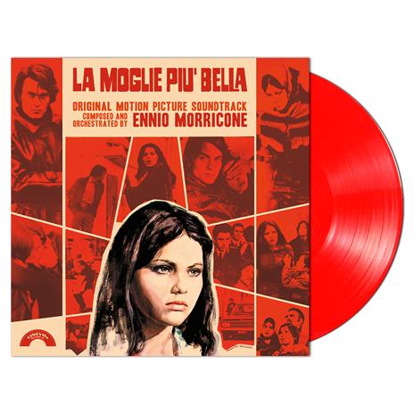 La moglie più bella (Colonna Sonora) (Vinile rosso) - Vinile LP di Ennio Morricone
