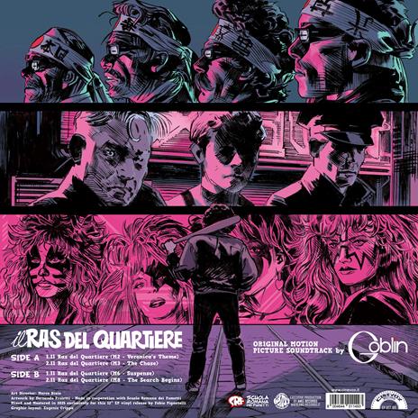 Il Ras del Quartiere (Colonna Sonora) (Ep 12" Lilla Trasparente + Inserto) - Vinile LP di Goblin - 4