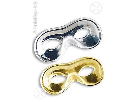 Maschera Domino Oro O Argento