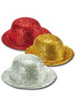 Cappellino Mignon Glitter In Plastica Col.Ass.