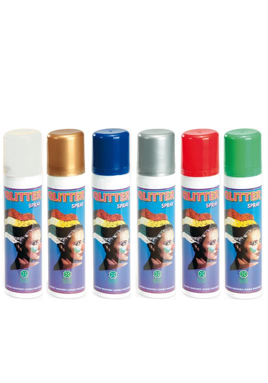 Glitter Spray Per Capelli Ml.100 Ca. Col.Ass.