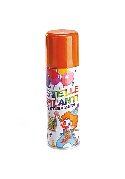 Stelle Filanti Spray Arancioni Ml.83 Ca. Carnival Toys (7232