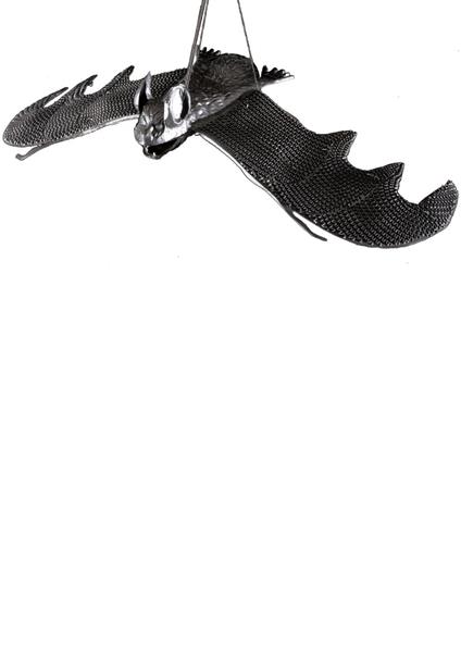 Pipistrello D'Appendere in Plastica Largh.Cm.29 Ca. Carnival Toys (8847)