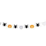 Festone Halloween In Feltro L.Cm.120 Ca. In Busta con Cav.