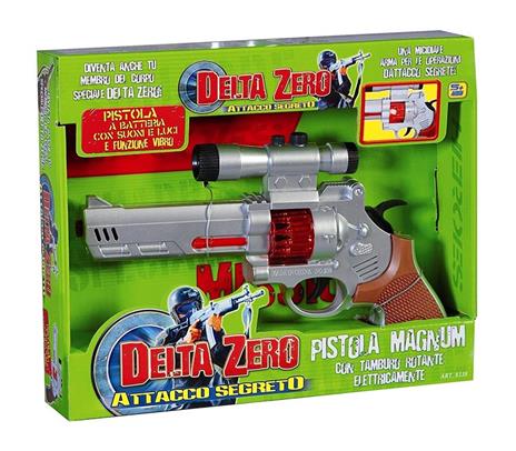 Pistola Delta Zero con Luci e Suoni